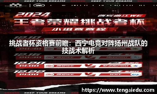 挑战者杯资格赛前瞻：西宁电竞对阵扬州战队的技战术解析